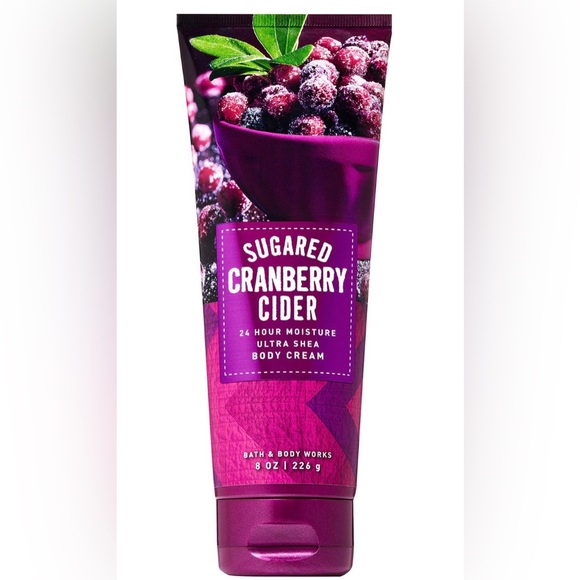 Bath & Body Works sugared cranberry cider ultra shea body cream discontinued - Picture 1 of 5